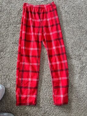 Wondershop Red Plaid Fleece Pajama Pants